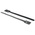 RS PRO Cable Tie, Hook and Loop, 150mm x 17 mm, Black Nylon