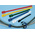 RS PRO Cable Tie, Hook and Loop, 225mm x 25 mm, Yellow Nylon