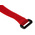 RS PRO Cable Tie, Hook and Loop, 310mm x 20 mm, Red Nylon, Pk-10