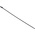 RS PRO Cable Tie, Releasable, 330mm x 5 mm, Black Polyester Coated Stainless Steel, Pk-100