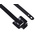 RS PRO Cable Tie, Releasable, 330mm x 10 mm, Black 316 Stainless Steel, Pk-100
