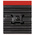 HellermannTyton Self Adhesive Black Cable Tie Mount 28 mm x 28mm, 5.4mm Max. Cable Tie Width