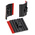 HellermannTyton Self Adhesive Black Cable Tie Mount 28 mm x 28mm, 5.4mm Max. Cable Tie Width