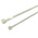 RS PRO Cable Tie, 100mm x 2.5 mm→4.8 mm, Natural Nylon, Pk-2500