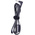 RS PRO Cable Tie, Hook and Loop, 150mm x 20 mm, Black Fabric