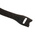 RS PRO Cable Tie, Hook and Loop, 203.5mm x 12 mm, Black Fabric