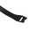 RS PRO Cable Tie, Hook and Loop, 203.5mm x 12 mm, Black Fabric