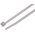 RS PRO Cable Tie, Standard, 150mm x 3.6 mm, Natural Nylon, Pk-100