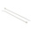 RS PRO Cable Tie, 150mm x 3.6 mm, Natural Nylon, Pk-1000