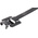 RS PRO Cable Tie, Releasable, 230mm x 10 mm, Metallic 316 Stainless Steel, Pk-100