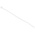 RS PRO Cable Tie, Sub Miniature, 71mm x 1.6 mm, White Nylon, Pk-100