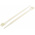 RS PRO Cable Tie, Double Locking, 180mm x 9 mm, Natural Nylon, Pk-100