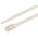 RS PRO Cable Tie, Double Locking, 360mm x 9 mm, Natural Nylon, Pk-100