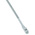 RS PRO Cable Tie, Double Locking, 510mm x 9 mm, Natural Nylon, Pk-100