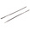 RS PRO Cable Tie, Roller Ball, 150mm x 4.6 mm, Metallic 316 Stainless Steel, Pk-100