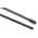 RS PRO Cable Tie, Roller Ball, 680mm x 4.6 mm, Black Polyester Coated Stainless Steel, Pk-100