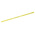 RS PRO Cable Tie, Roller Ball, 200mm x 7.9 mm, Yellow Polyester Coated Stainless Steel, Pk-100