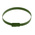 RS PRO Cable Tie, Roller Ball, 200mm x 4.6 mm, Green Polyester Coated Stainless Steel, Pk-100