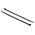 RS PRO Cable Tie, 240mm x 7.6 mm, Black Nylon, Pk-100