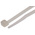 RS PRO Cable Tie, 203mm x 4.6 mm, Natural Nylon, Pk-100
