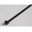 RS PRO Cable Tie, 750mm x 7.5 mm, Black Nylon, Pk-100