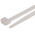 RS PRO Cable Tie, 240mm x 7.6 mm, Natural Nylon, Pk-100