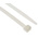 RS PRO Cable Tie, 450mm x 8 mm, Natural Nylon, Pk-100