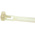 RS PRO Cable Tie, Releasable, 150mm x 7.6 mm, Natural Nylon, Pk-100