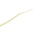 RS PRO Cable Tie, Heat Stabilised, 100mm x 2.5 mm, Natural Nylon, Pk-100