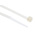 RS PRO Cable Tie, Heat Stabilised, 203mm x 3.6 mm, Natural Nylon, Pk-100