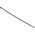 RS PRO Cable Tie, 300mm x 4.8 mm, Black Nylon, Pk-1000