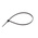 RS PRO Cable Tie, 300mm x 4.8 mm, Black Nylon, Pk-1000