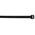 RS PRO Cable Tie, 368mm x 4.8 mm, Black Nylon, Pk-1000