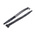 RS PRO Cable Tie, Flame Retardant, 254mm x 17.8 mm, Black Nylon, Pk-100