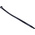 RS PRO Cable Tie, Flame Retardant, 380mm x 12.7 mm, Black Nylon, Pk-100