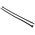 RS PRO Cable Tie, Flame Retardant, 480mm x 12.7 mm, Black Nylon, Pk-100