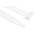 RS PRO Cable Tie, Flame Retardant, 254mm x 17.8 mm, Natural Nylon, Pk-100