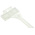 RS PRO Cable Tie, 160mm x 5 mm, Natural PE, Pk-100