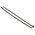 RS PRO Cable Tie, Releasable, 250mm x 4.5 mm, Black Nylon, Pk-100