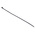 RS PRO Cable Tie, Releasable, 300mm x 4.5 mm, Black Nylon, Pk-100