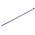 HellermannTyton Cable Tie, 270mm x 4.6 mm, Blue Polyamide 6.6 (PA66), Pk-100