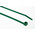 Dialight Cable Tie, 390mm x 4.6 mm, Green Polyamide 6.6 (PA66), Pk-100