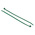 HellermannTyton Cable Tie, 200mm x 4.6 mm, Green Polyamide 6.6 (PA66), Pk-100