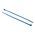 HellermannTyton Cable Tie, 150mm x 3.5 mm, Blue Polyamide 6.6 (PA66), Pk-100