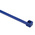 HellermannTyton Cable Tie, 150mm x 3.5 mm, Blue Polyamide 6.6 (PA66), Pk-100