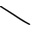 HellermannTyton Cable Tie Assemblies, 200mm x 4.6 mm, Black Polyamide 6.6 (PA66), Pk-25
