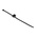 HellermannTyton Cable Tie Assemblies, 200mm x 4.6 mm, Black Polyamide 6.6 (PA66), Pk-25