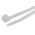 HellermannTyton Cable Tie, 100mm x 2.5 mm, Natural Nylon, Pk-500