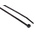 HellermannTyton Cable Tie, 150mm x 3.5 mm, Black Polyamide 6.6 (PA66), Pk-500