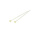 RS PRO Cable Tie, Releasable Marker, 215mm x 3.6 mm, Natural Nylon, Pk-100